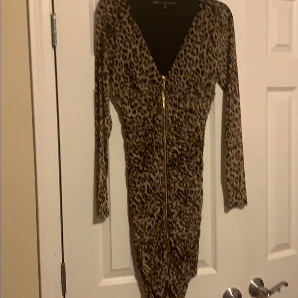 Women’s Leopard print dress size large